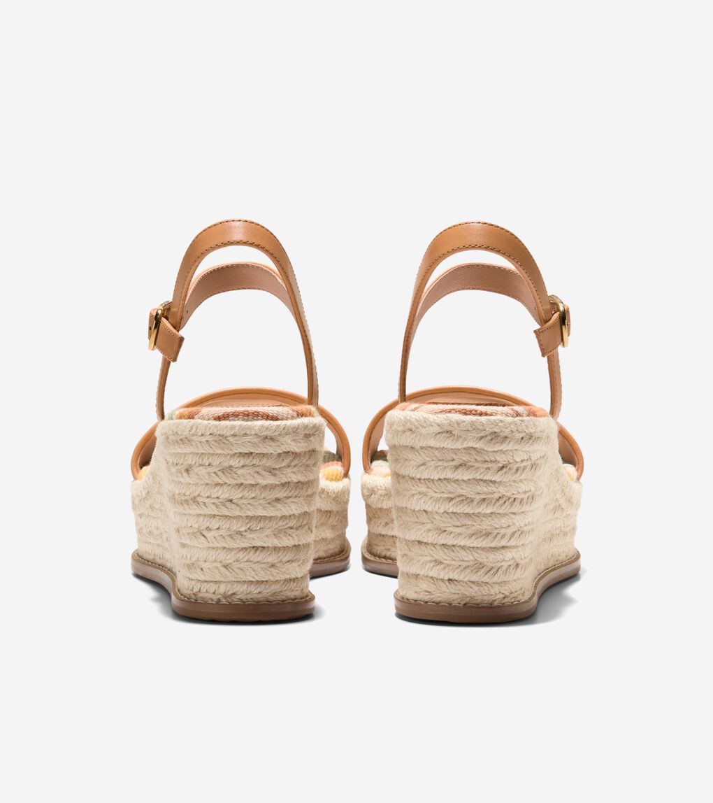 CLOUDFEEL KEETON ESPADRILLE FLATFORMS